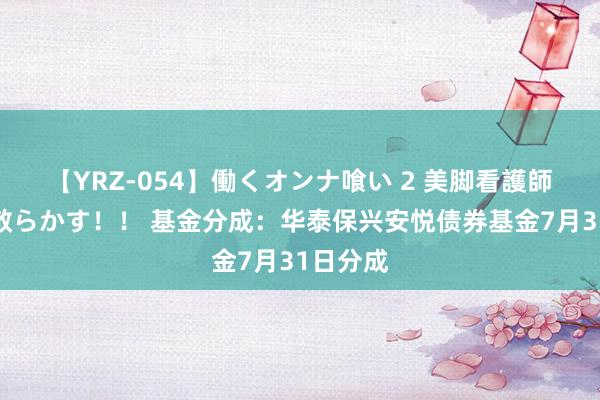 【YRZ-054】働くオンナ喰い 2 美脚看護師を食い散らかす！！ 基金分成：华泰保兴安悦债券基金7月31日分成