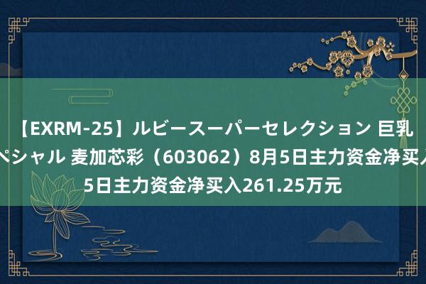 【EXRM-25】ルビースーパーセレクション 巨乳豊満4時間スペシャル 麦加芯彩（603062）8月5日主力资金净买入261.25万元