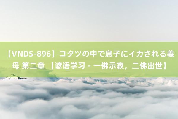 【VNDS-896】コタツの中で息子にイカされる義母 第二章 【谚语学习 - 一佛示寂，二佛出世】