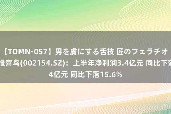 【TOMN-057】男を虜にする舌技 匠のフェラチオ 蛇ノ書 报喜鸟(002154.SZ)：上半年净利润3.4亿元 同比下落15.6%