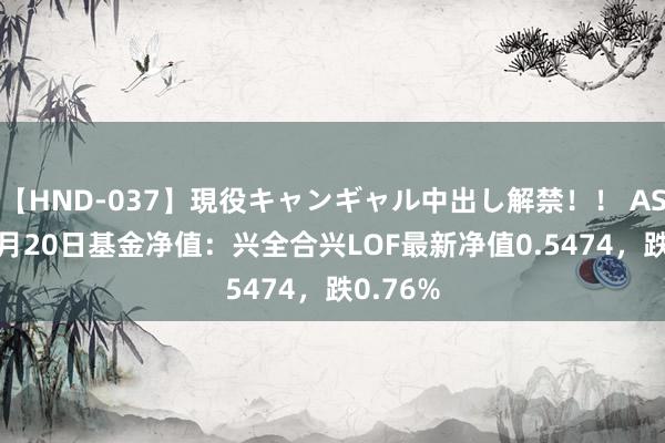 【HND-037】現役キャンギャル中出し解禁！！ ASUKA 8月20日基金净值：兴全合兴LOF最新净值0.5474，跌0.76%