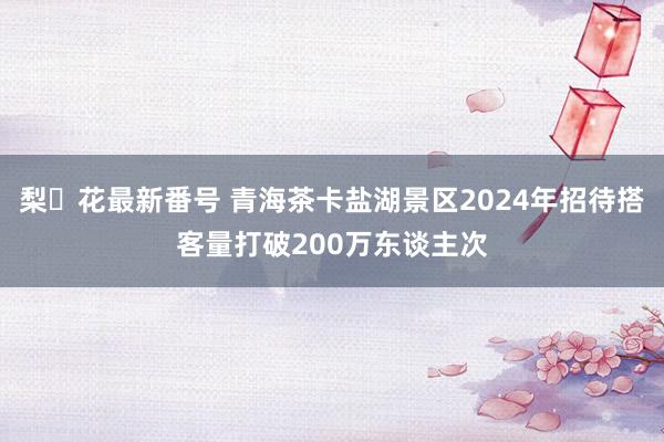 梨々花最新番号 青海茶卡盐湖景区2024年招待搭客量打破200万东谈主次