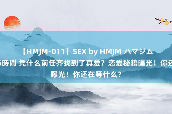 【HMJM-011】SEX by HMJM ハマジムベスト09 6時間 凭什么前任齐找到了真爱？恋爱秘籍曝光！你还在等什么？